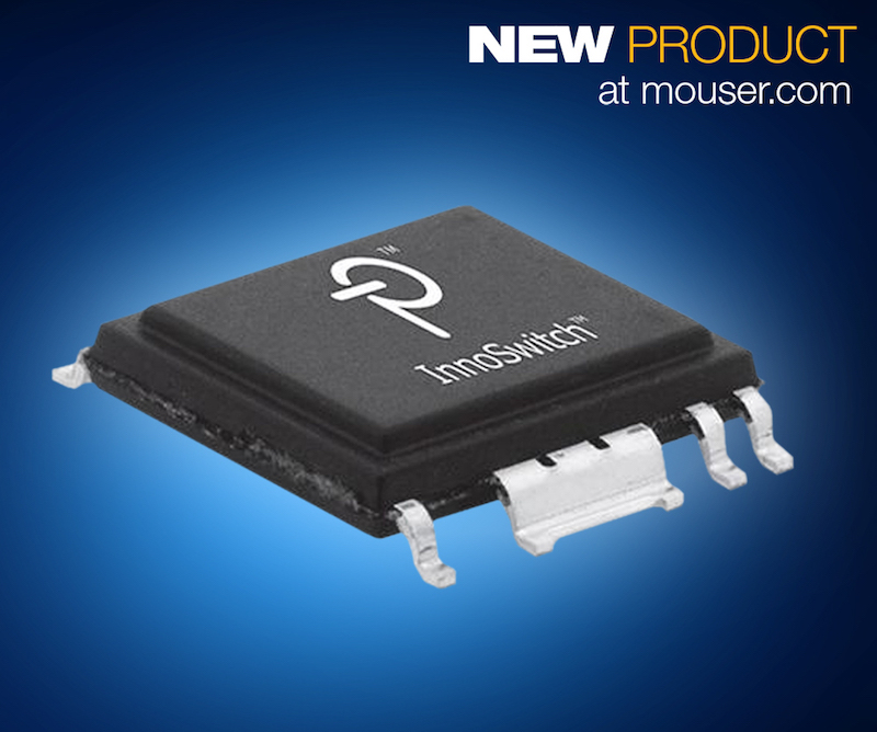 Power Integrations’ InnoSwitch-CP offline switching ICs now at Mouser